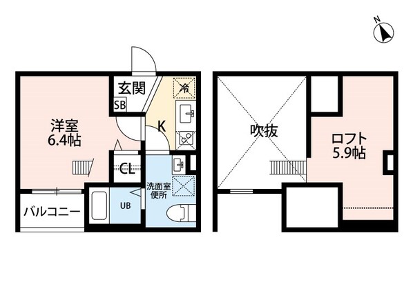 ヒラソル守山の物件間取画像